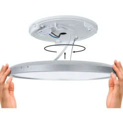 LED-paneeli Paulmann Atria Shine Backlight, 42x42cm, 22W, 3000K, himmennettävä, musta