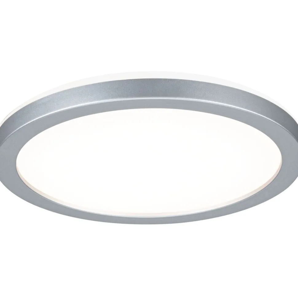 LED-paneeli Paulmann Atria Shine Backlight, Ø19cm, 11.2W, 3000K, mattakromi