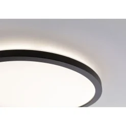 LED-paneeli Paulmann Atria Shine Backlight, Ø19cm, 11.2W, 3000K, mattakromi