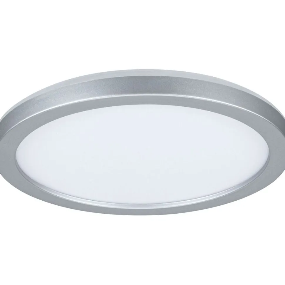 LED-paneeli Paulmann Atria Shine Backlight, Ø19cm, 11.2W, 3000K, mattakromi