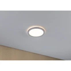 LED-paneeli Paulmann Atria Shine Backlight, Ø19cm, 11.2W, 3000K, mattakromi