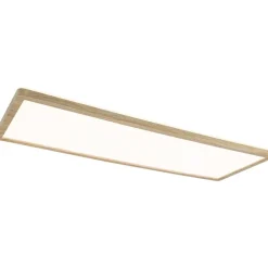 LED-paneeli Paulmann Atria Shine Backlight, IP44, 29.3x29.3cm, 16W, 4000K, puunruskea