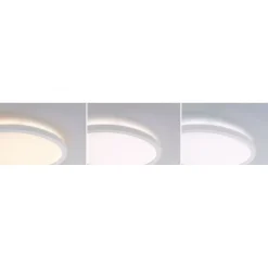 LED-paneeli Paulmann Atria Shine, pyöreä, Ø190mm, IP44, 7.6W, 1100lm, 3000-6500K, puukuvio