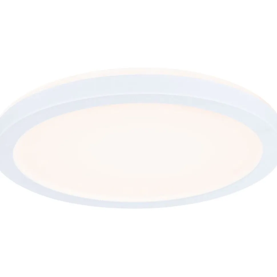 LED-paneeli Paulmann Atria Shine, pyöreä, Ø190mm, IP44, 7.6W, 1100lm, 3000-6500K, puukuvio
