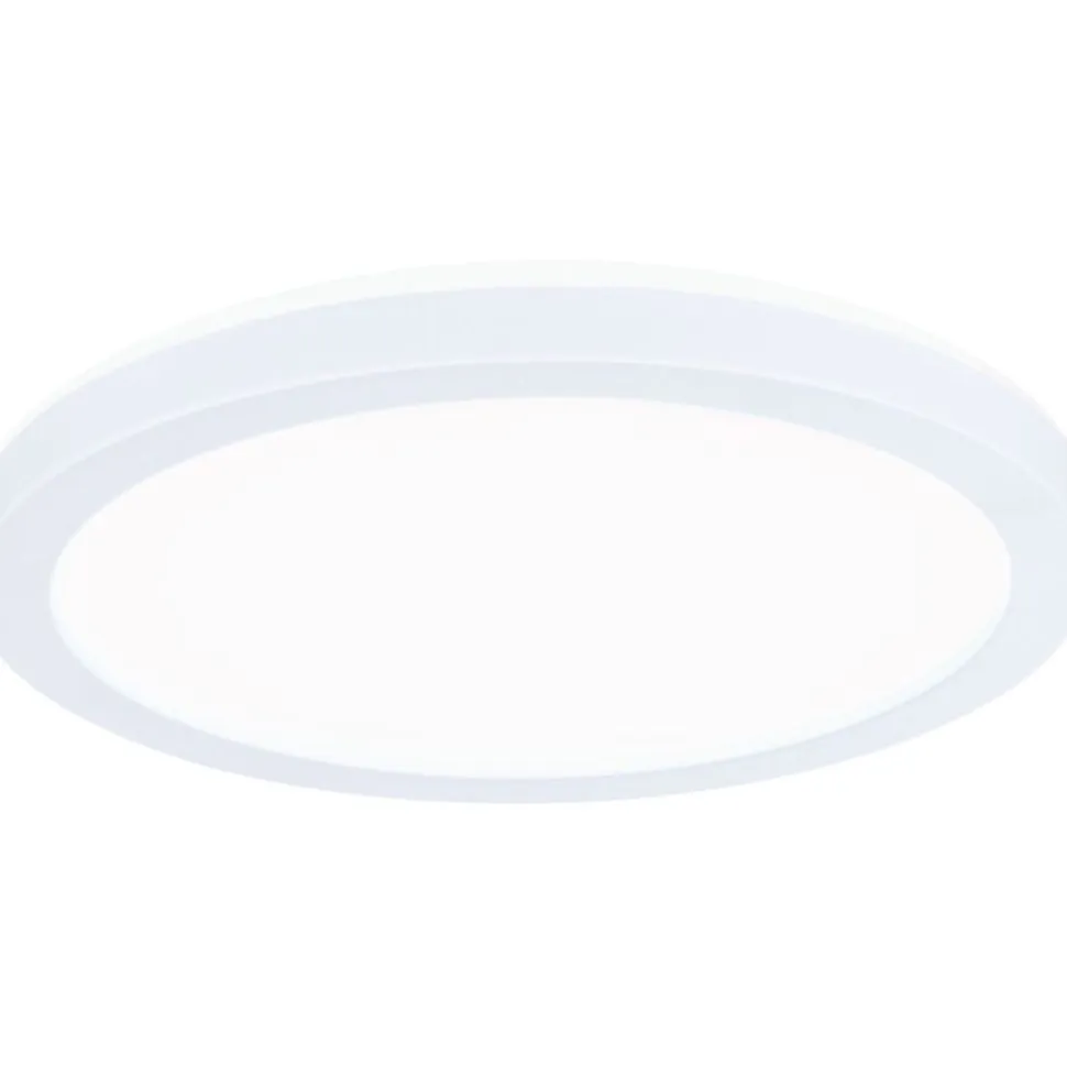LED-paneeli Paulmann Atria Shine, pyöreä, Ø190mm, IP44, 7.6W, 1100lm, 3000-6500K, puukuvio