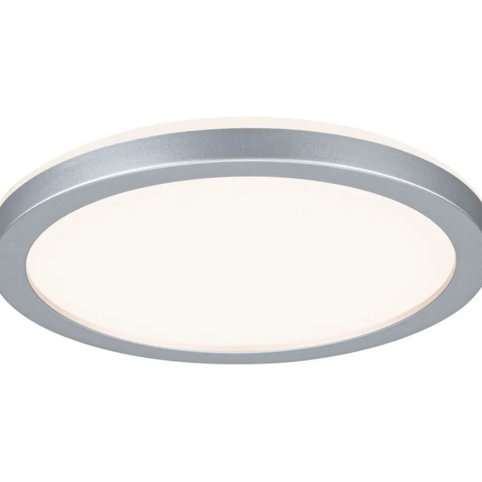 LED-paneeli Paulmann Atria Shine, pyöreä, Ø190mm, IP44, 7.6W, 1100lm, 3000-6500K, puukuvio