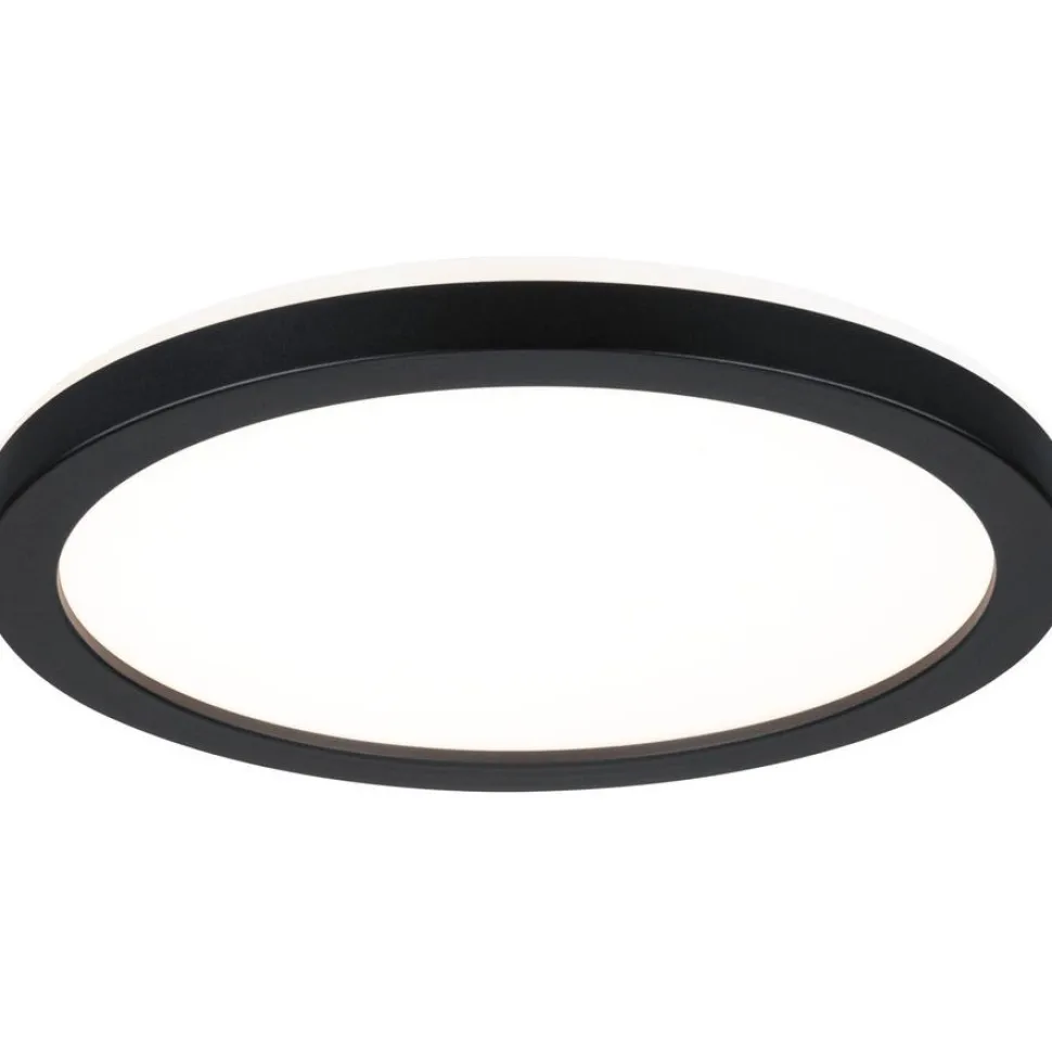 LED-paneeli Paulmann Atria Shine, pyöreä, Ø190mm, IP44, 7.6W, 1100lm, 3000-6500K, puukuvio