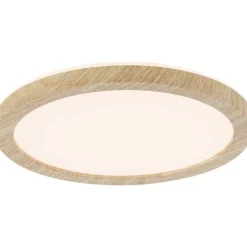 LED-paneeli Paulmann Atria Shine, pyöreä, Ø190mm, IP44, 7.6W, 1100lm, 3000-6500K, puukuvio