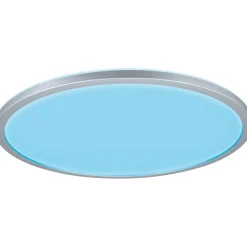 LED-paneeli Paulmann Atria Shine Backlight, Ø42cm, 20W, RGBW, himmennettävä, mattakromi