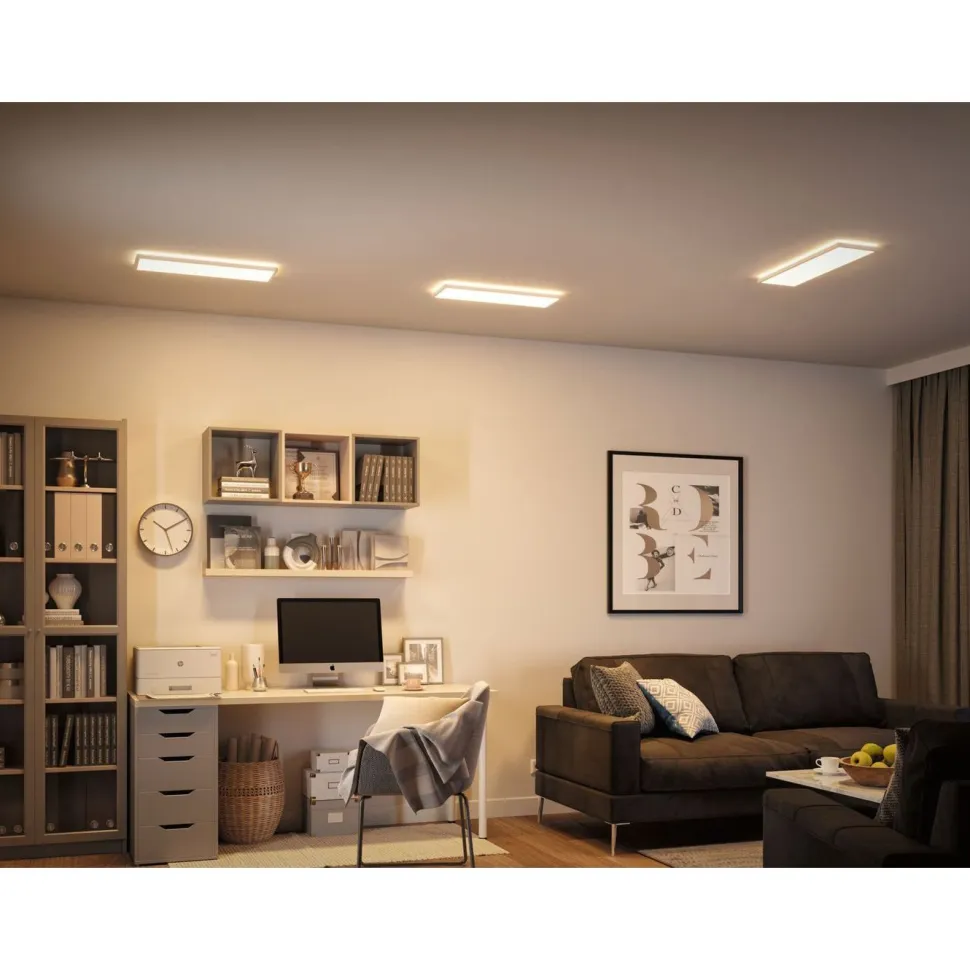 LED-paneeli Paulmann Atria Shine Backlight, 58x20cm, 4000K, 22W, valkoinen