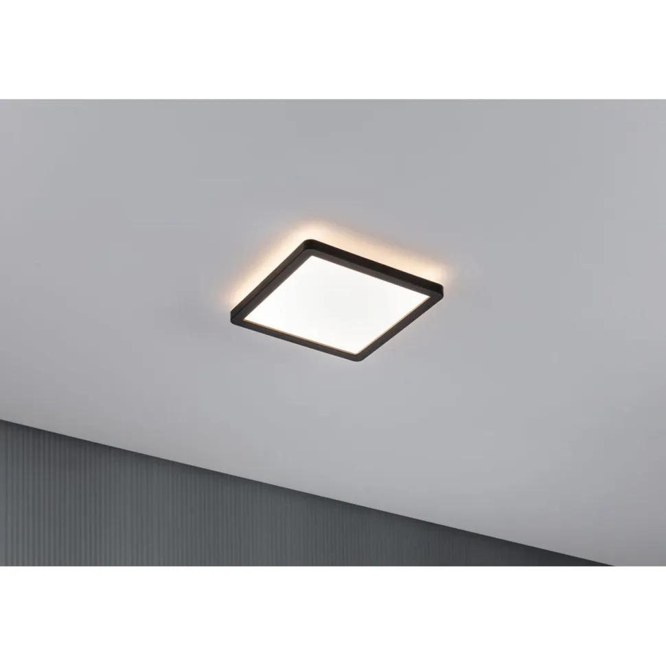 LED-paneeli Paulmann Atria Shine Backlight, 19x19cm, 11.2W, 3000K, mattakromi