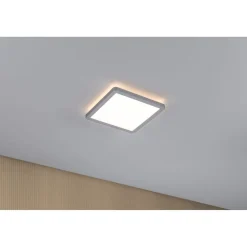 LED-paneeli Paulmann Atria Shine Backlight, 19x19cm, 11.2W, 3000K, mattakromi