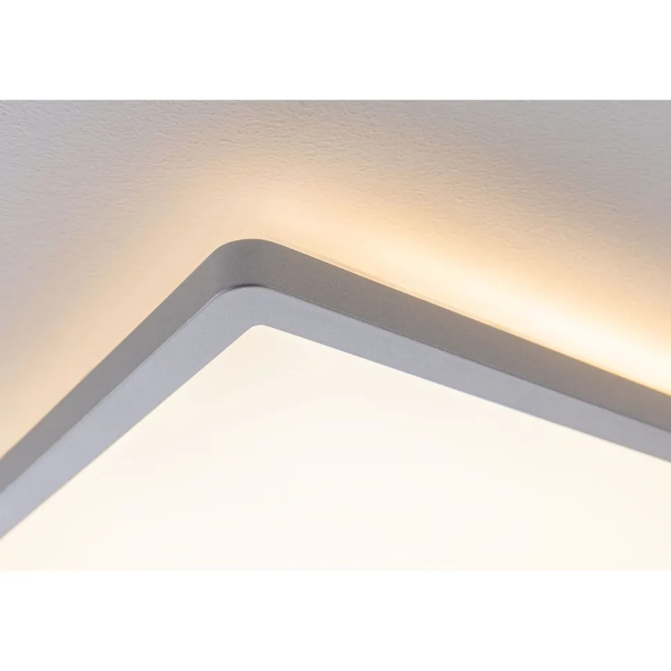 LED-paneeli Paulmann Atria Shine Backlight, 19x19cm, 11.2W, 3000K, mattakromi