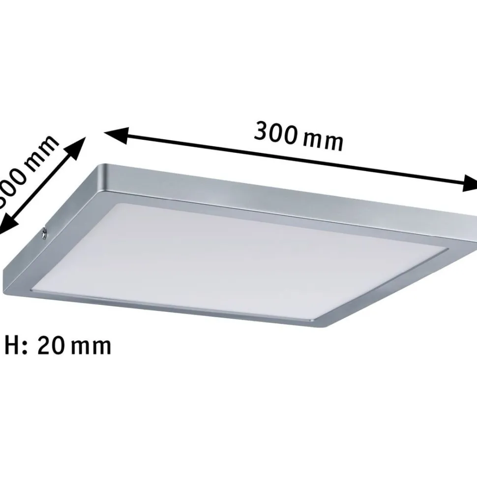 LED-paneeli Paulmann Atria, 30x30cm, 16.5W, 4000K, eri värejä