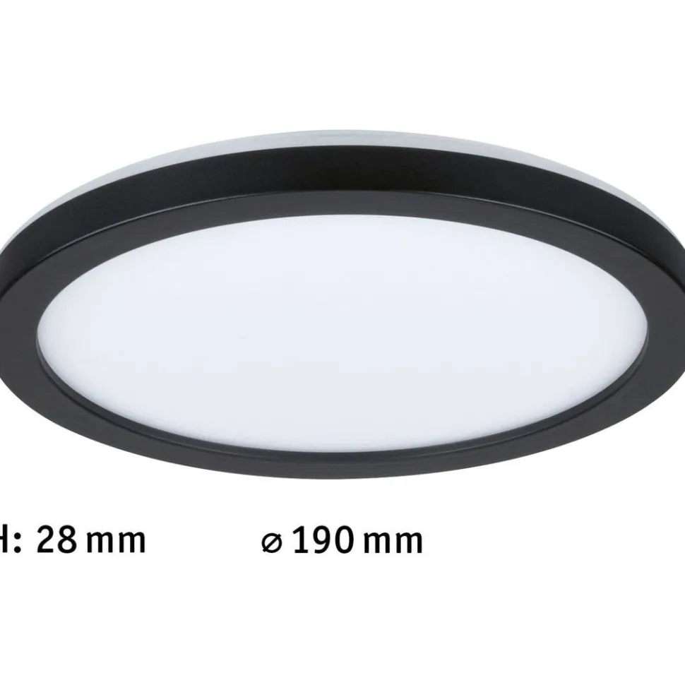 LED-paneeli Paulmann Atria Shine Backlight, Ø19cm, 11.2W, 4000K, mattakromi