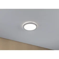 LED-paneeli Paulmann Atria Shine Backlight, Ø19cm, 11.2W, 4000K, mattakromi