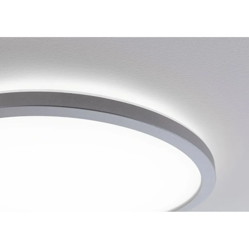LED-paneeli Paulmann Atria Shine Backlight, Ø29.3cm, 16W, 4000K, mattakromi