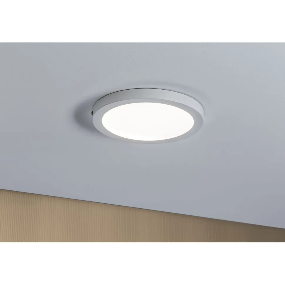 LED-paneeli Paulmann Atria, Ø22cm, 15W, 4000K, mattakromi
