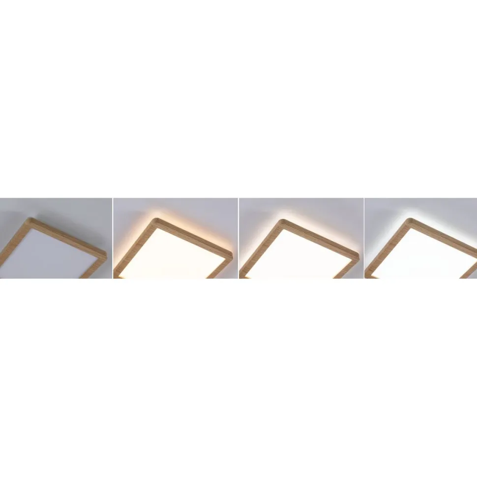 LED-paneeli Paulmann Atria Shine, kulmikas, 190x190mm, IP44, 8W, 1160lm, 3000-6500K, valkoinen