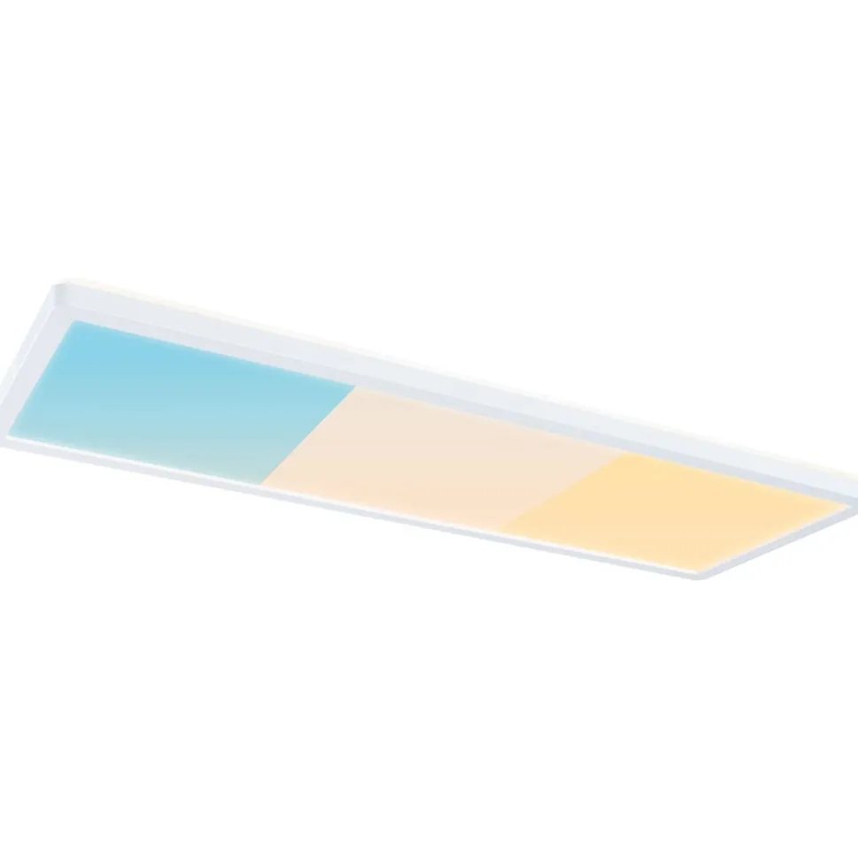 LED-paneeli Paulmann Atria Shine, kulmikas, 190x190mm, IP44, 8W, 1160lm, 3000-6500K, valkoinen