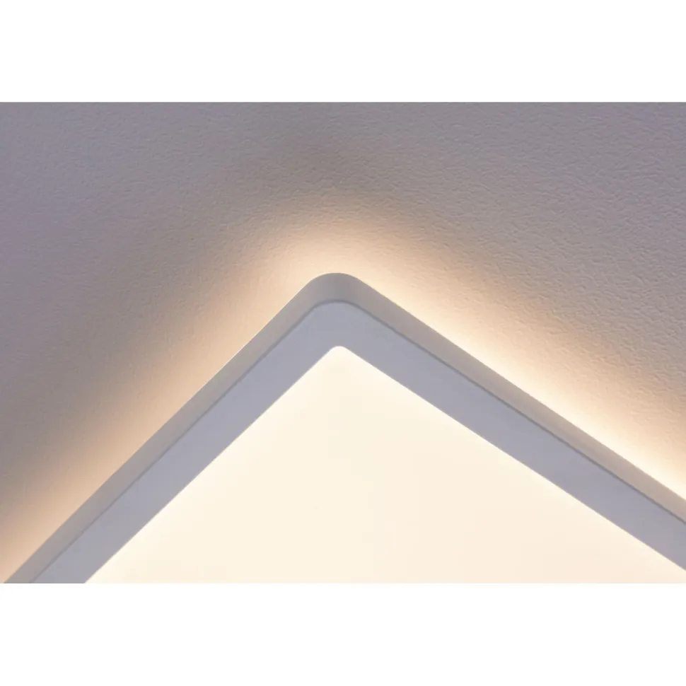 LED-paneeli Paulmann Atria Shine, kulmikas, 190x190mm, IP44, 8W, 1160lm, 3000-6500K, valkoinen