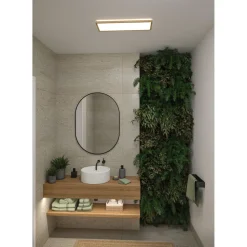 LED-paneeli Paulmann Atria Shine, kulmikas, 190x190mm, IP44, 8W, 1160lm, 3000-6500K, valkoinen
