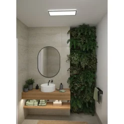 LED-paneeli Paulmann Atria Shine, kulmikas, 190x190mm, IP44, 8W, 1160lm, 3000-6500K, valkoinen