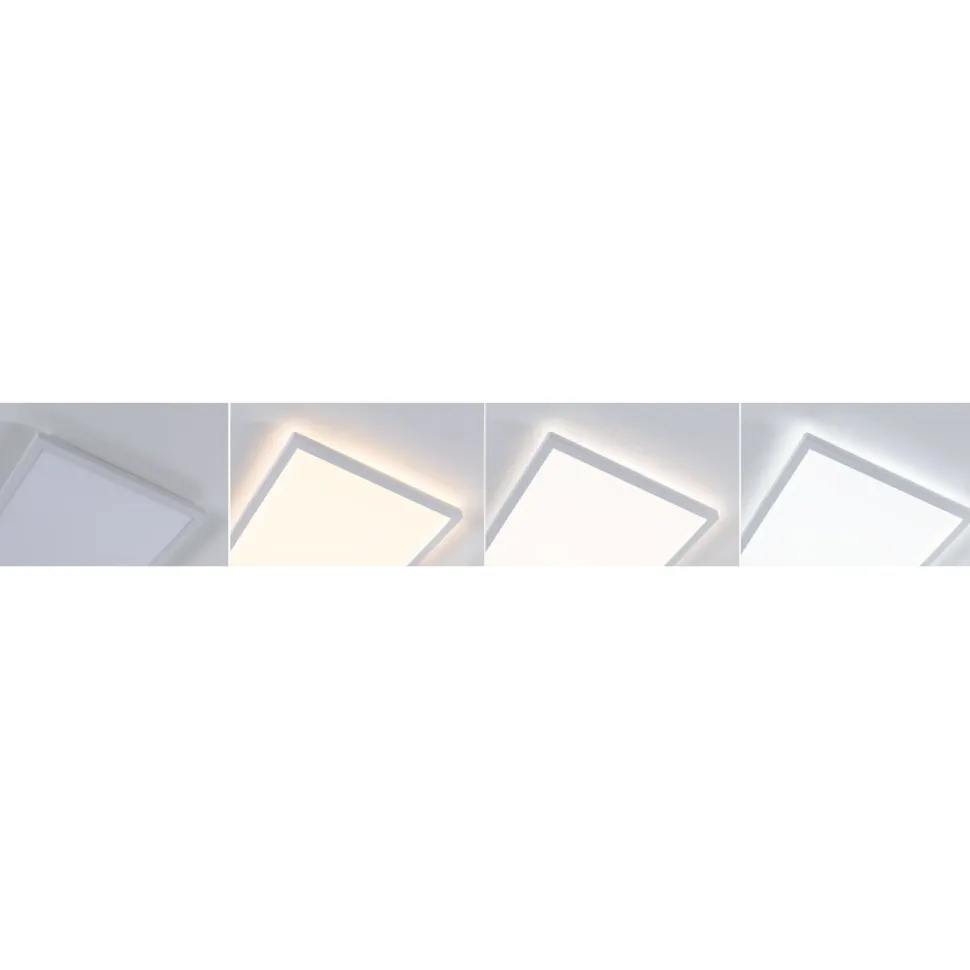 LED-paneeli Paulmann Atria Shine, kulmikas, 190x190mm, IP44, 8W, 1160lm, 3000-6500K, valkoinen