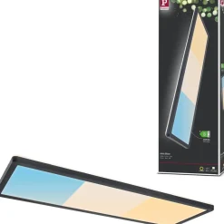 LED-paneeli Paulmann Atria Shine, kulmikas, 190x190mm, IP44, 8W, 1160lm, 3000-6500K, valkoinen