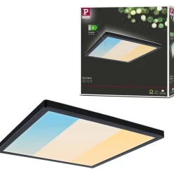 LED-paneeli Paulmann Atria Shine, kulmikas, 190x190mm, IP44, 8W, 1160lm, 3000-6500K, valkoinen