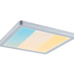 LED-paneeli Paulmann Atria Shine, kulmikas, 190x190mm, IP44, 8W, 1160lm, 3000-6500K, valkoinen