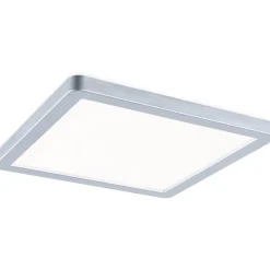 LED-paneeli Paulmann Atria Shine, kulmikas, 190x190mm, IP44, 8W, 1160lm, 3000-6500K, valkoinen