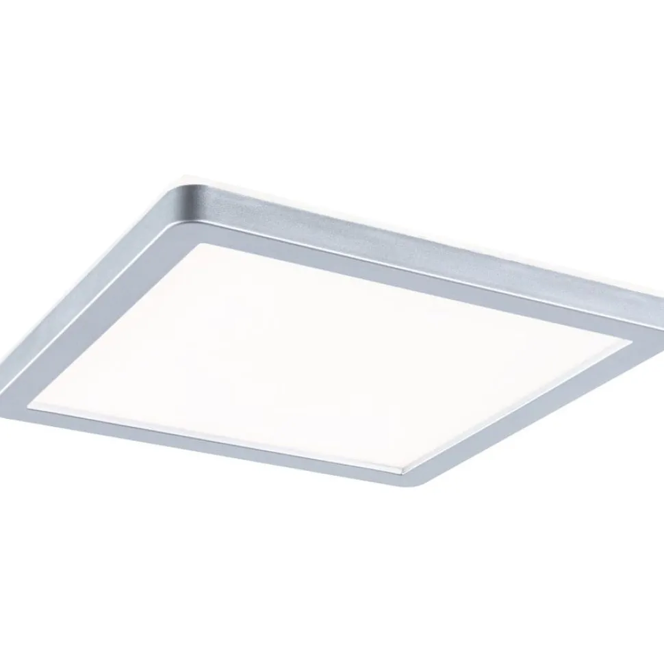LED-paneeli Paulmann Atria Shine, kulmikas, 190x190mm, IP44, 8W, 1160lm, 3000-6500K, valkoinen