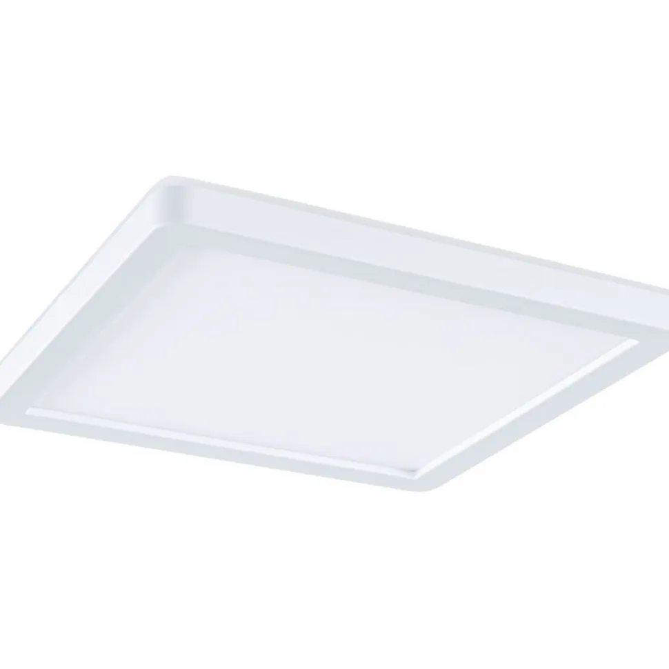 LED-paneeli Paulmann Atria Shine, kulmikas, 190x190mm, IP44, 8W, 1160lm, 3000-6500K, valkoinen