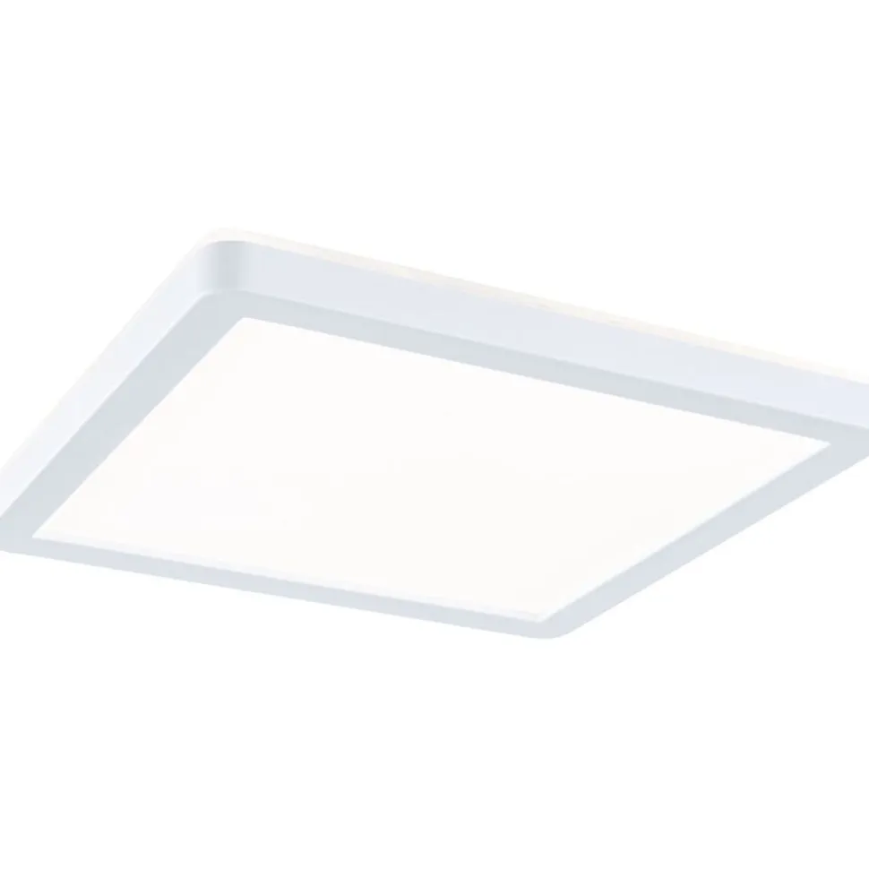 LED-paneeli Paulmann Atria Shine, kulmikas, 190x190mm, IP44, 8W, 1160lm, 3000-6500K, valkoinen