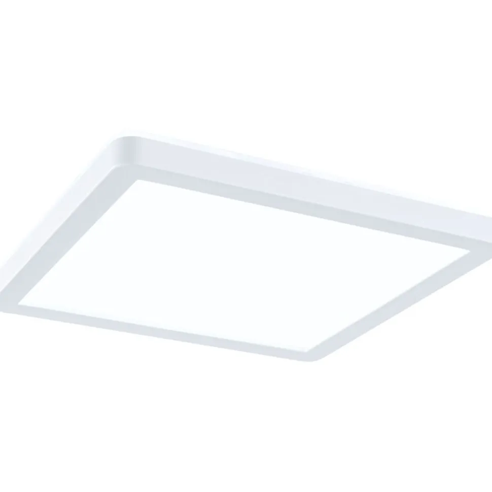 LED-paneeli Paulmann Atria Shine, kulmikas, 190x190mm, IP44, 8W, 1160lm, 3000-6500K, valkoinen