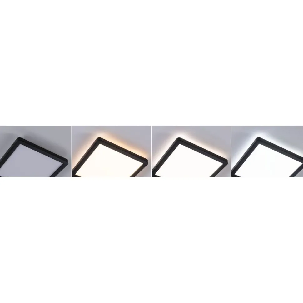 LED-paneeli Paulmann Atria Shine, kulmikas, 190x190mm, IP44, 8W, 1160lm, 3000-6500K, valkoinen