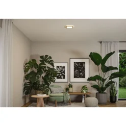 LED-paneeli Paulmann Atria Shine, kulmikas, 190x190mm, IP44, 8W, 1160lm, 3000-6500K, valkoinen
