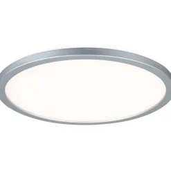 LED-paneeli Paulmann Atria Shine Backlight, Ø29.3cm, 12W, RGBW, himmennettävä, mattakromi