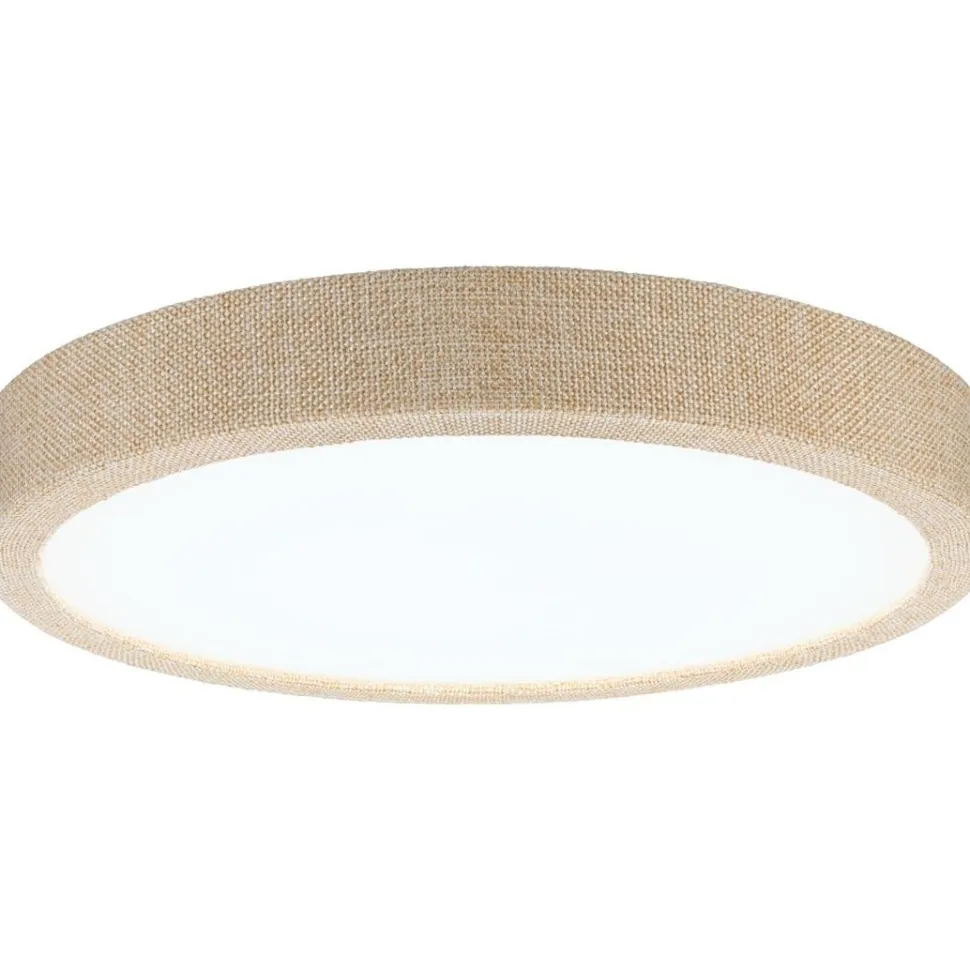 LED-paneeli Paulmann Cosara, IP44, Ø30cm, 15W, 4000K, beige