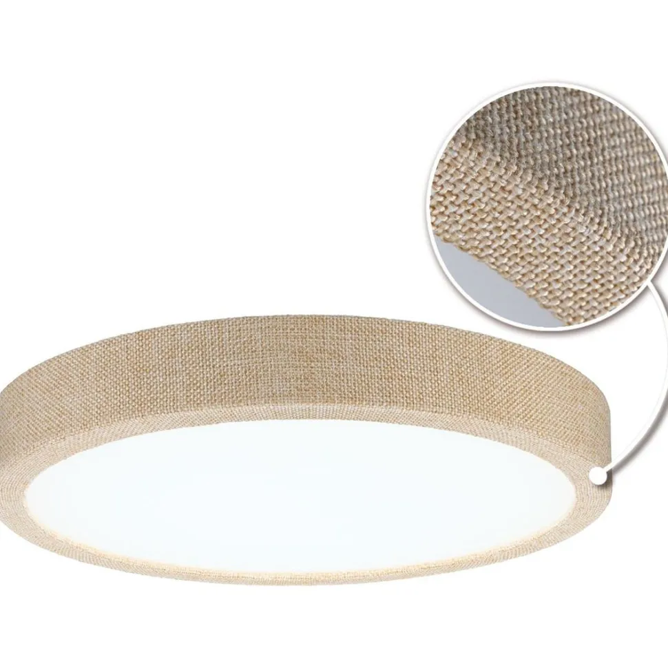 LED-paneeli Paulmann Cosara, IP44, Ø30cm, 15W, 4000K, beige