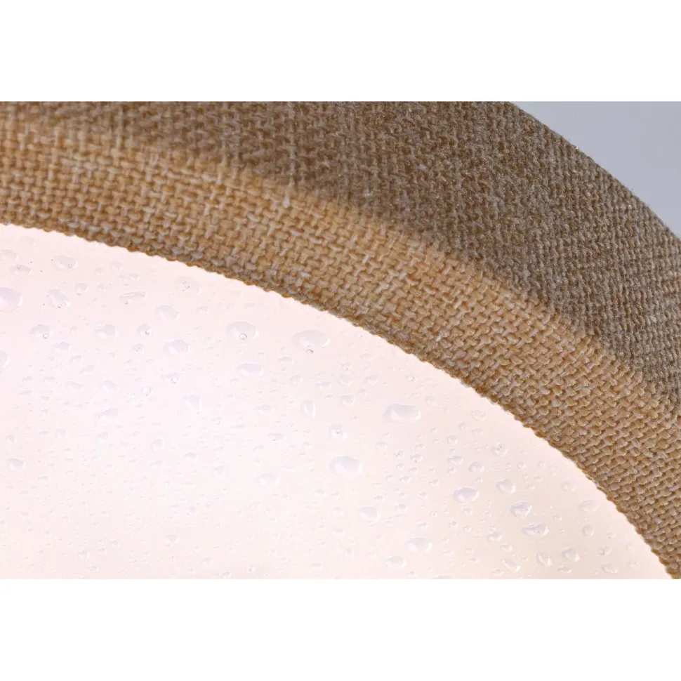 LED-paneeli Paulmann Cosara, IP44, Ø30cm, 15W, 4000K, beige