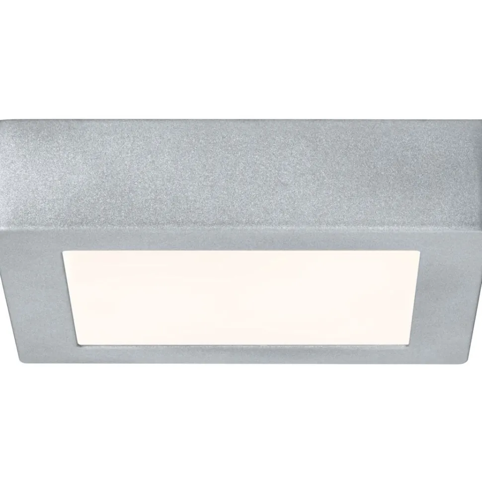 LED-paneeli Paulmann Lunar, 17x17cm, 11W, 3000K, mattakromi