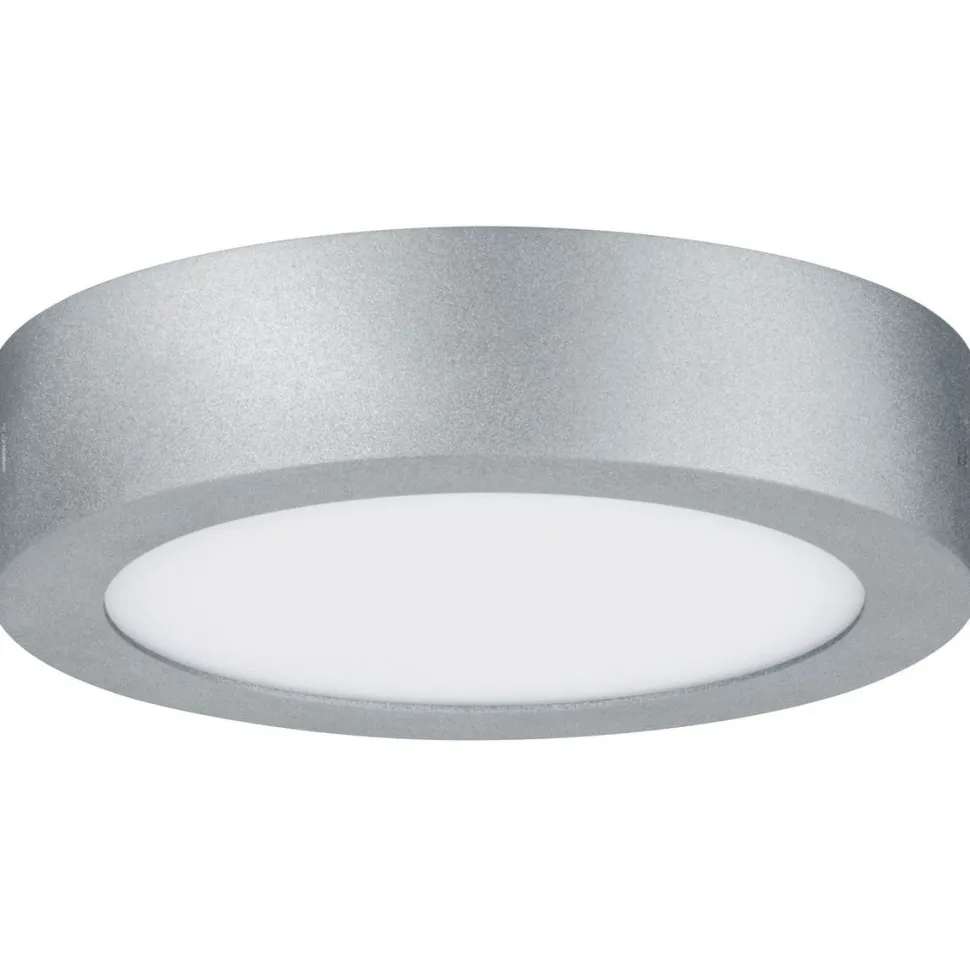 LED-paneeli Paulmann Lunar, Ø17cm, 11W, 3000K, mattakromi