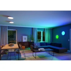 LED-paneeli Paulmann Velora, Smart Home Zigbee 3.0, Ø40cm, 22W, RGBW, himmennettävä, valkoinen
