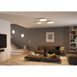 LED-paneeli Paulmann Velora, Smart Home Zigbee 3.0, Ø40cm, 22W, RGBW, himmennettävä, valkoinen