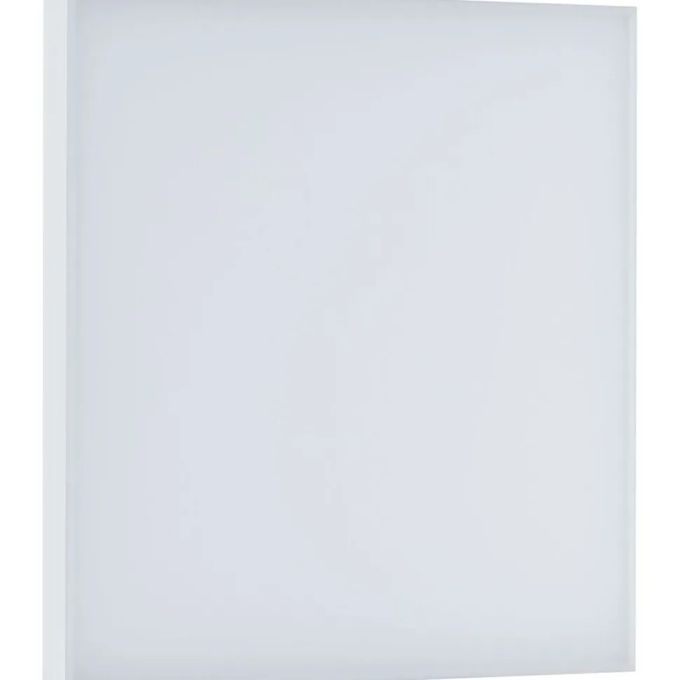 LED-paneeli Paulmann Velora, Smart Home Zigbee 3.0, 29.5x29.5cm, 10.5W, säädettävä värilämpötila, himmennettävä, mattavalkoinen