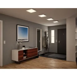 LED-paneeli Paulmann Velora, 22.5x22.5cm, 12W, 3000K, himmennettävä, mattavalkoinen