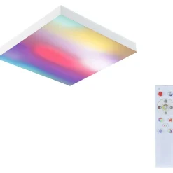 LED-paneeli Paulmann Velora, 29.5x29.5cm, 13.2W, 3000-6500K, RGBW, himmennettävä, valkoinen