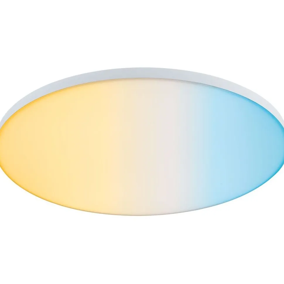 LED-paneeli Paulmann Velora, Smart Home Zigbee 3.0, Ø60cm, 32W, säädettävä värilämpötila, himmennettävä, valkoinen